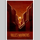 Illustration for article titled Tour the landmarks of Mars in these vintage travel posters